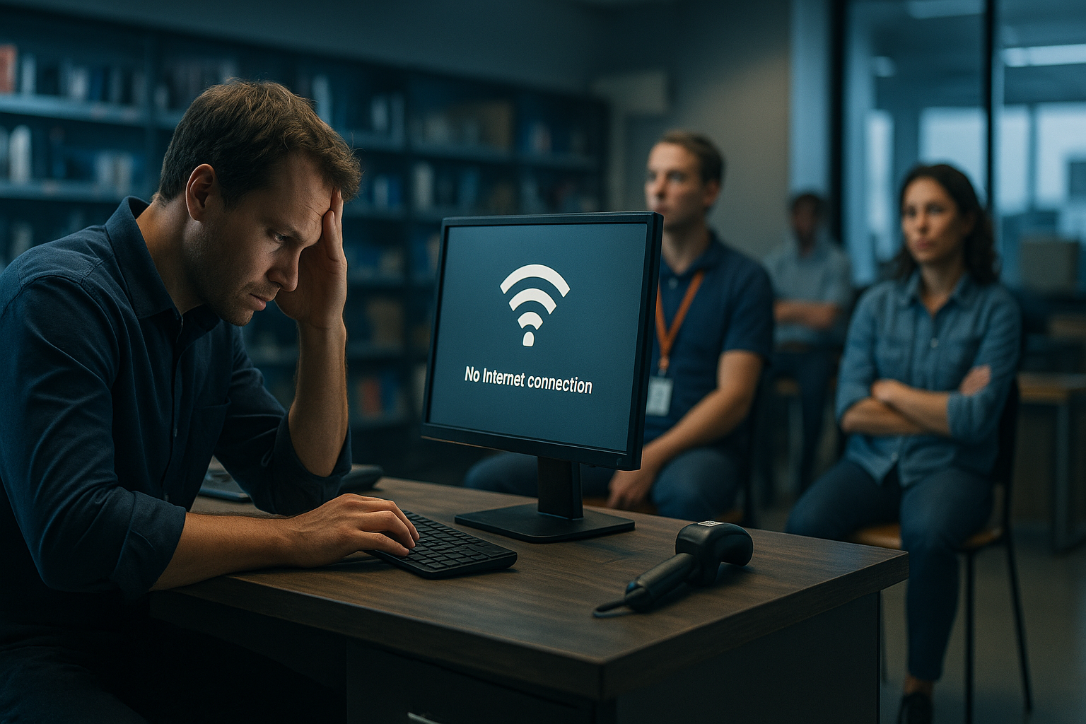 Sua internet caiu. Seu negócio também?