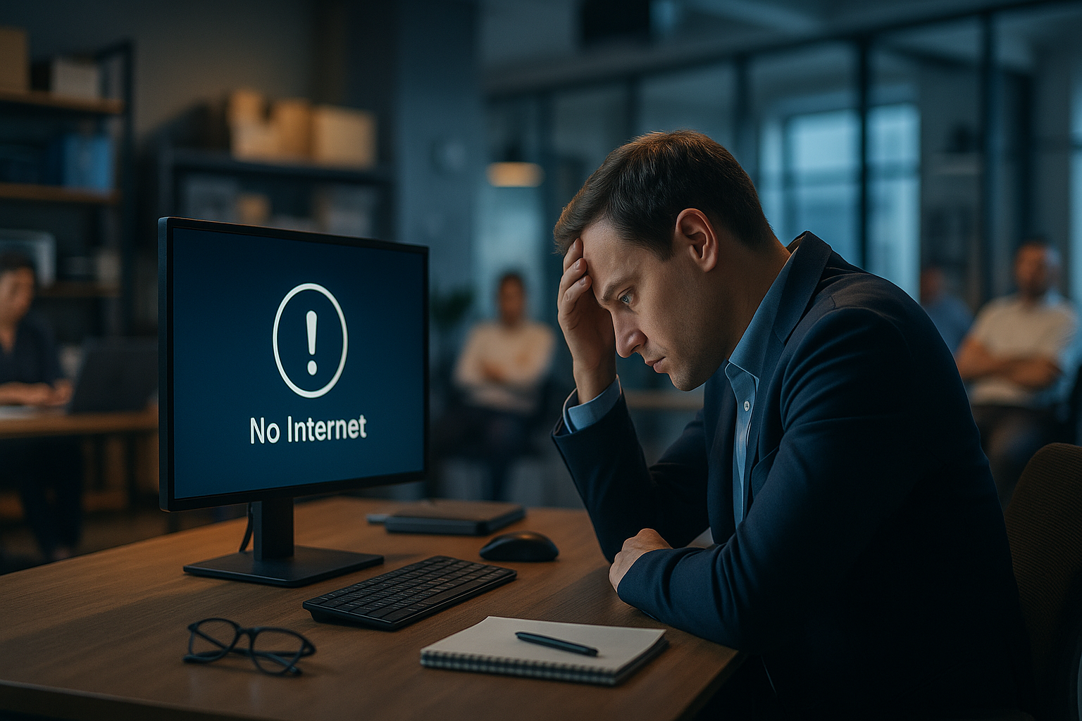 Internet caiu: impacto e proteção para negócios